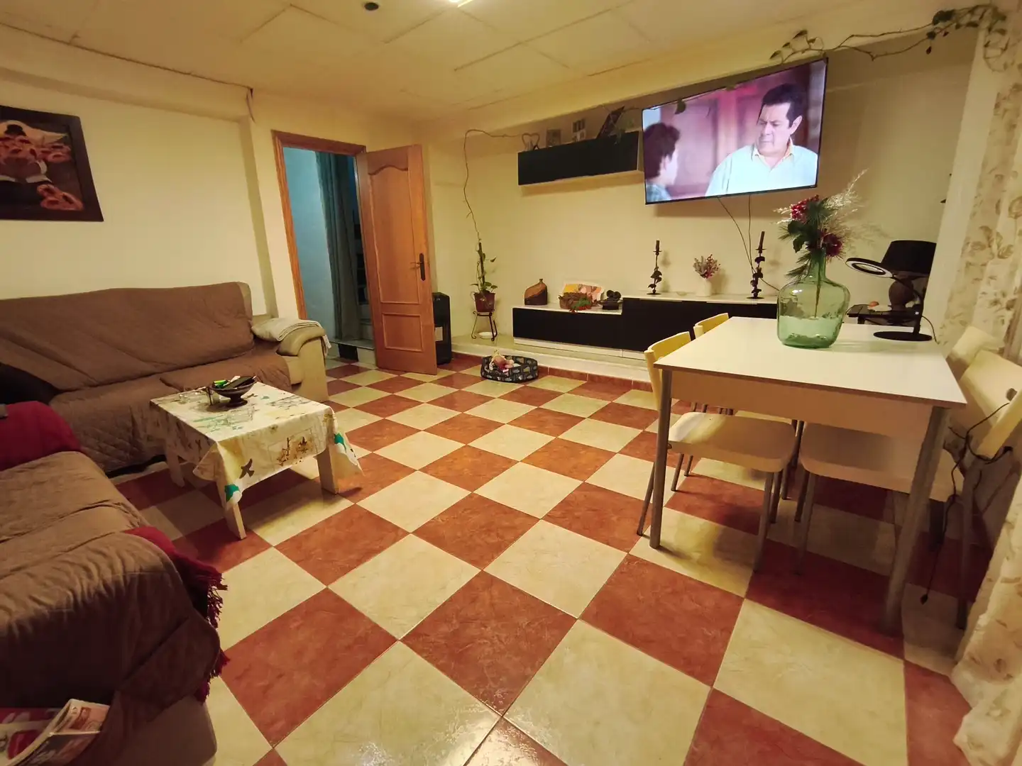 Sala de estar de Dúplex en venta en Polinyà de Xúquer con Aire acondicionado, Terraza y Balcón