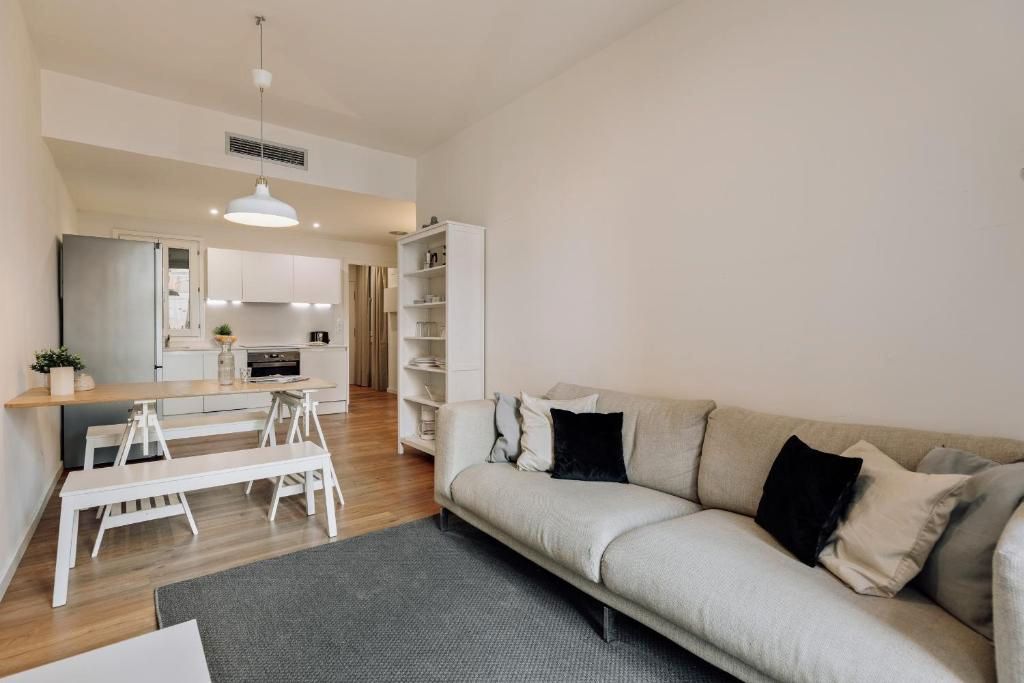 Living room of Flat for rent in Mataró  with Furnished and Pets allowed