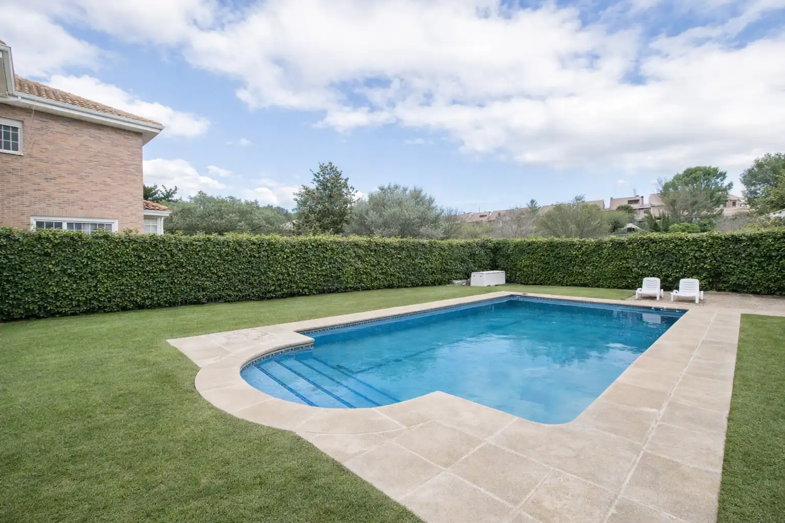 Piscina de Casa o chalet en venta en Las Rozas de Madrid