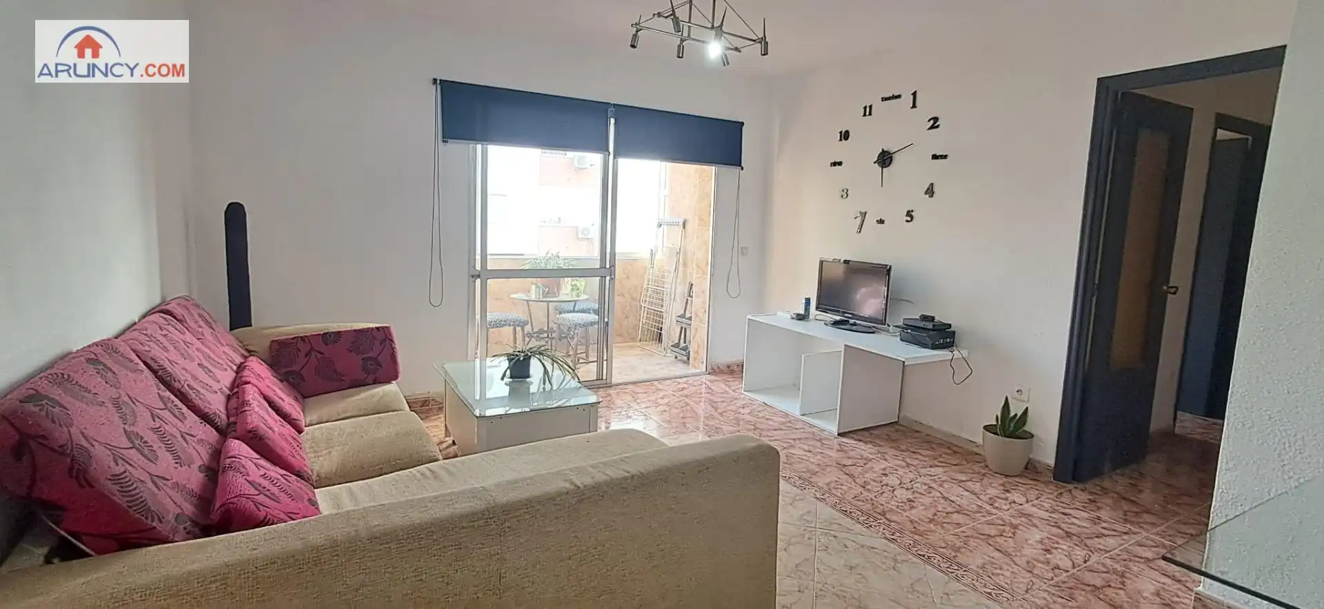 Living room of Flat for sale in Montequinto  with Air Conditioner, Private garden and Community pool