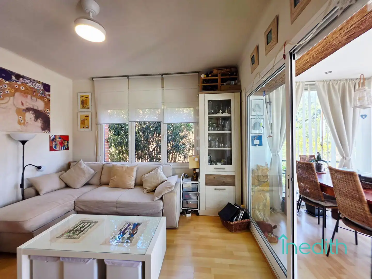 Sala de estar de Piso en venta en Castelldefels con Aire acondicionado, Calefacción y Terraza
