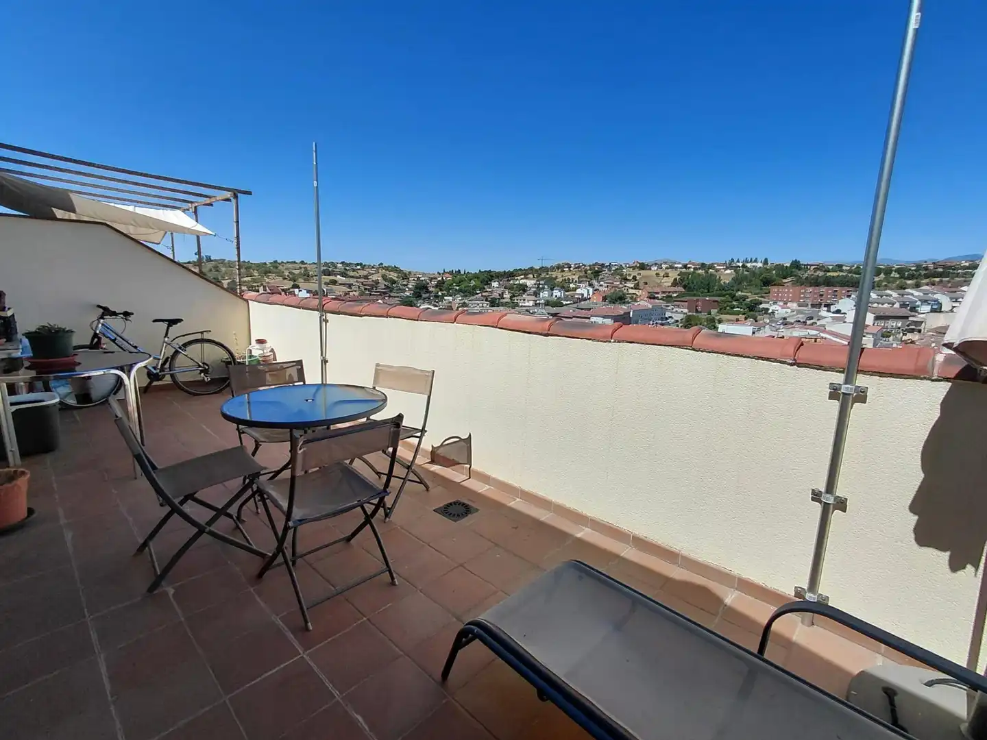 Terrasse von Maisonette zum Verkauf in El Molar (Madrid) mit Heizung, Terrasse und Abstellraum