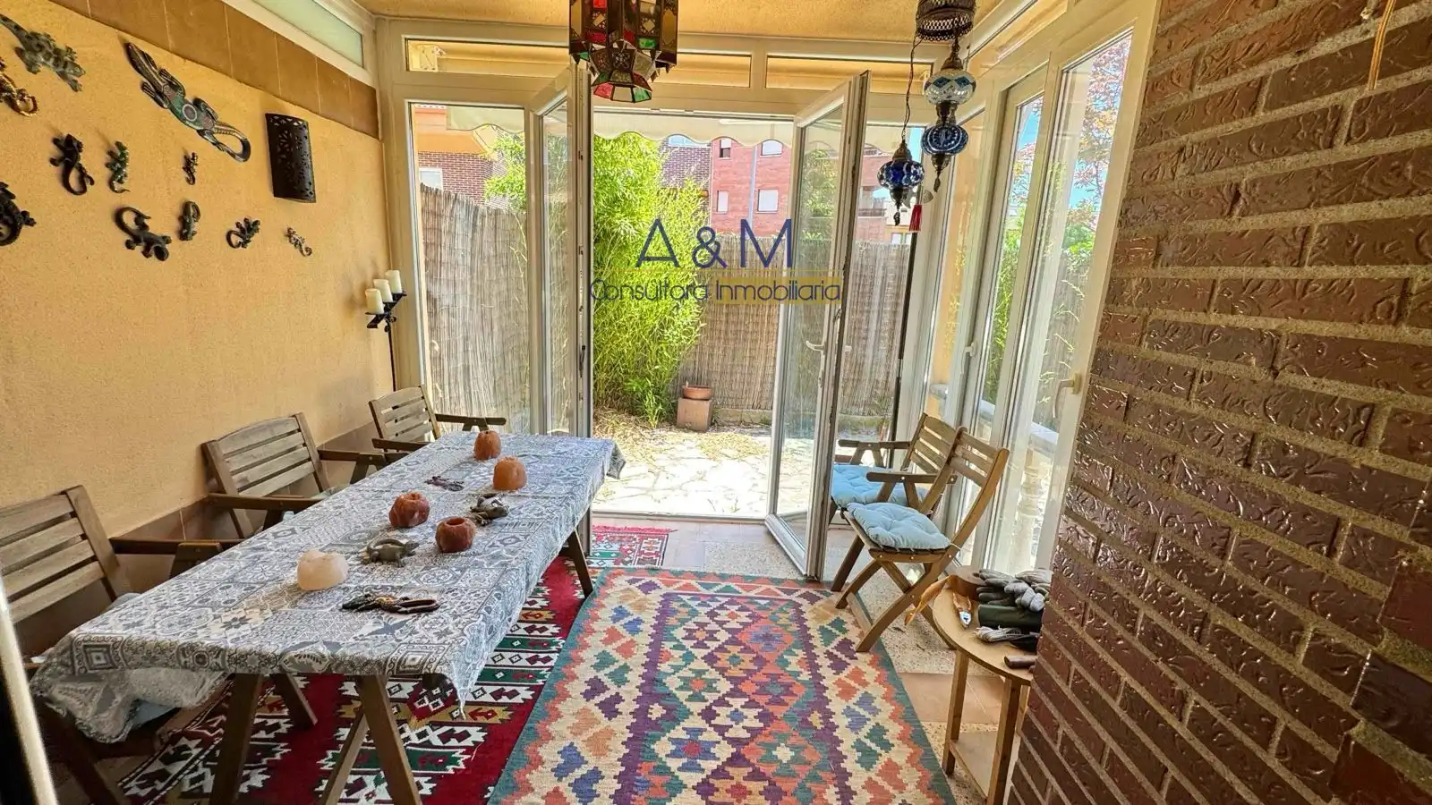 Jardín de Casa adosada en venta en Cistérniga con Calefacción, Jardín privado y Terraza