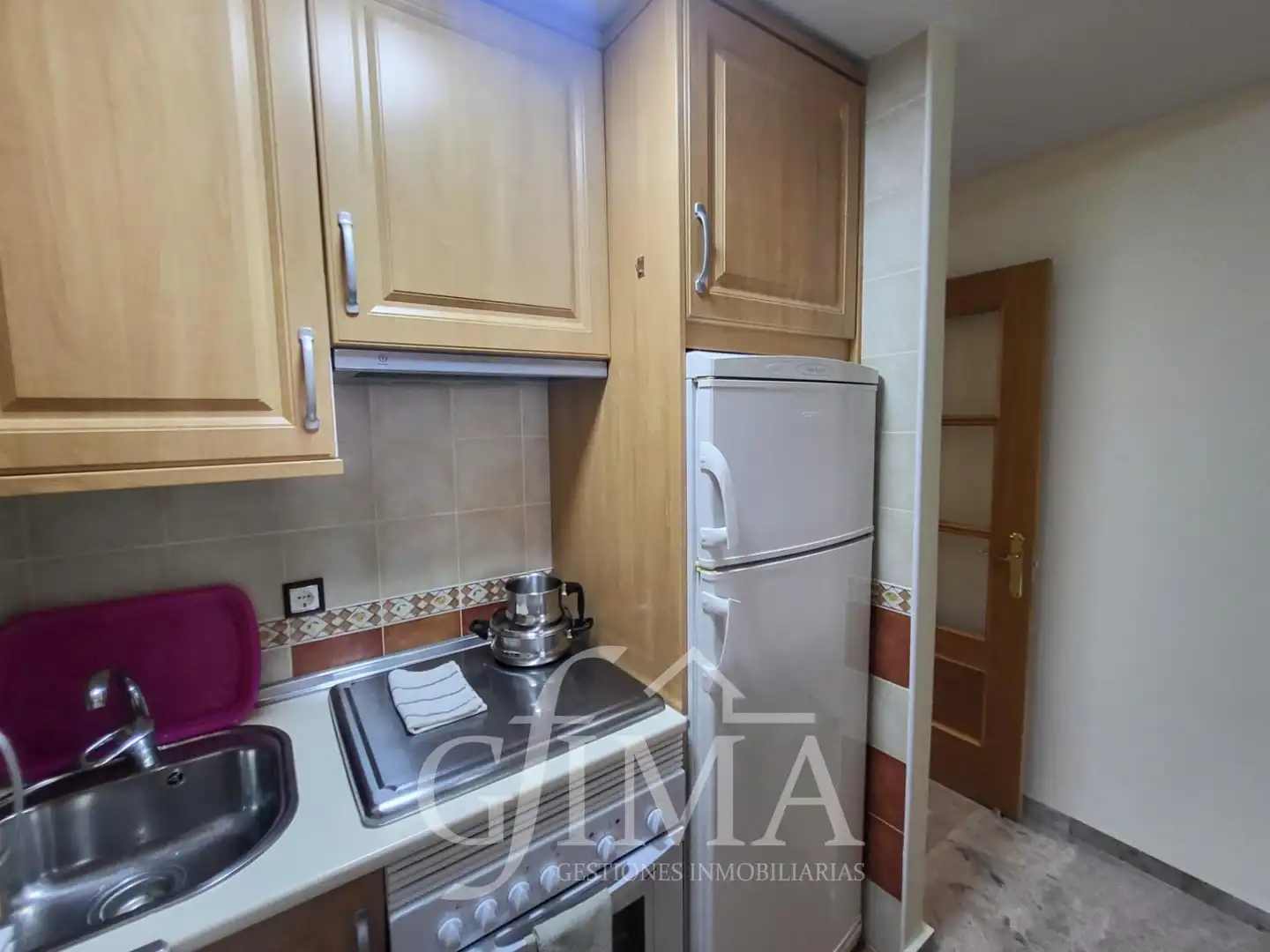Cocina de Apartamento en venta en Ruidera con Terraza, Amueblado y Piscina comunitaria