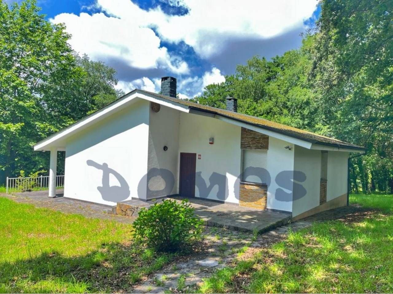 Exterior view of House or chalet for sale in Lugo Capital  with Heating, Private garden and Terrace