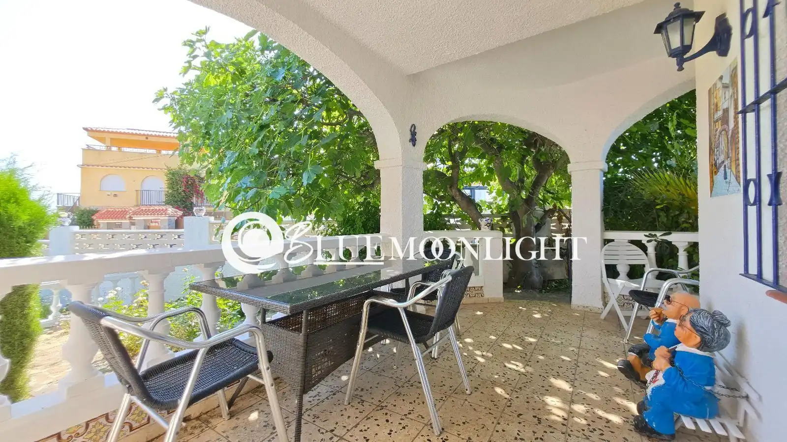 Terraza de Casa adosada en venta en Peñíscola / Peníscola con Calefacción, Jardín privado y Terraza