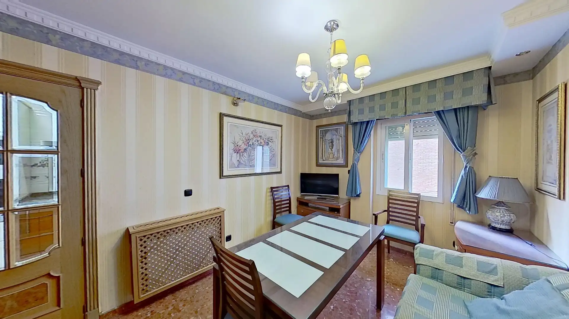 Dining room of Flat for sale in Málaga  with Air Conditioner and Furnished