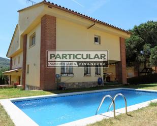 Vista exterior de Casa o xalet en venda en Vallromanes amb Calefacció, Jardí privat i Terrassa