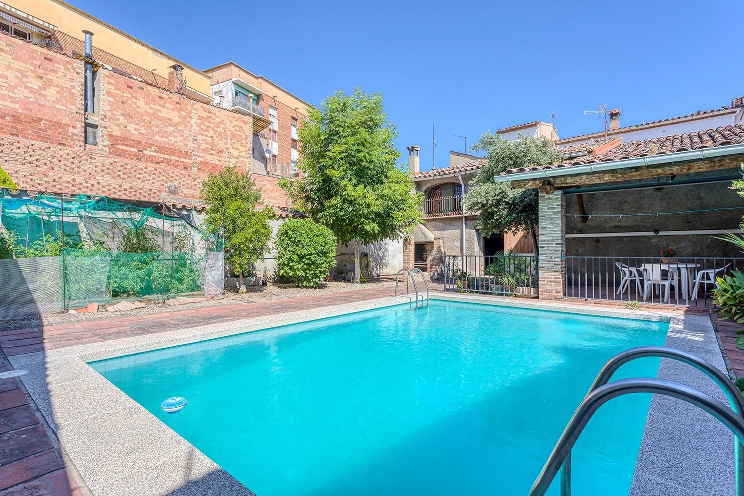 Swimming pool of House or chalet for sale in La Pobla de Claramunt  with Heating, Private garden and Terrace