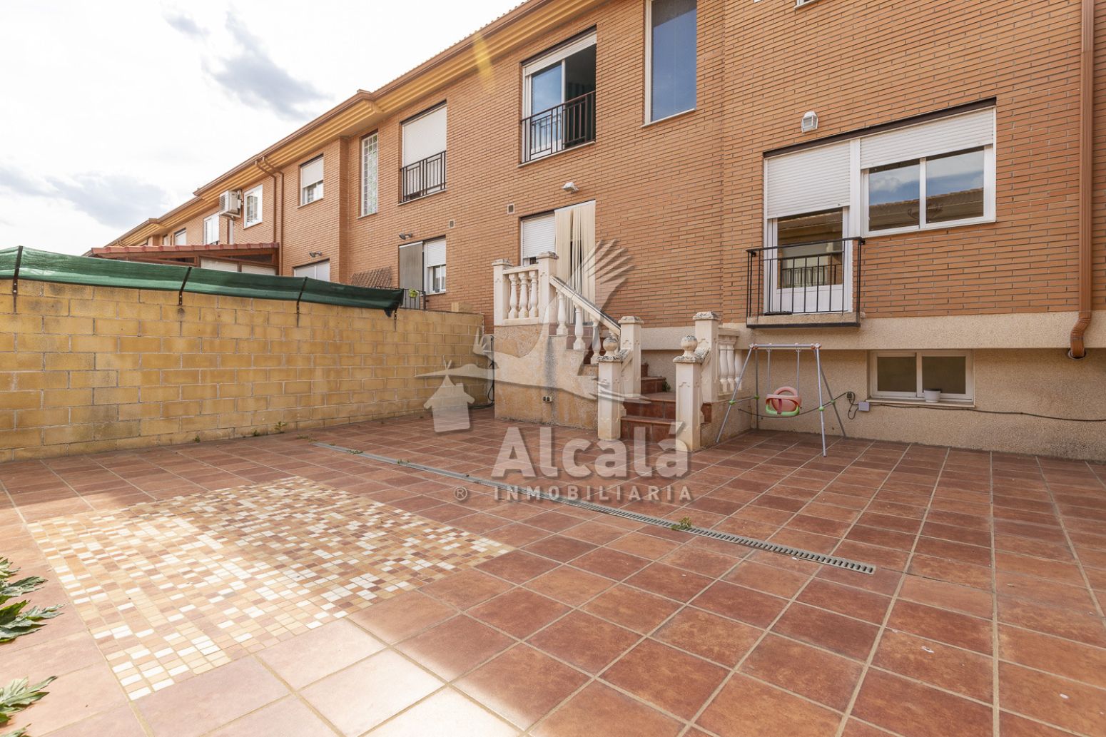 Exterior view of Single-family semi-detached for sale in Alovera  with Heating, Private garden and Terrace