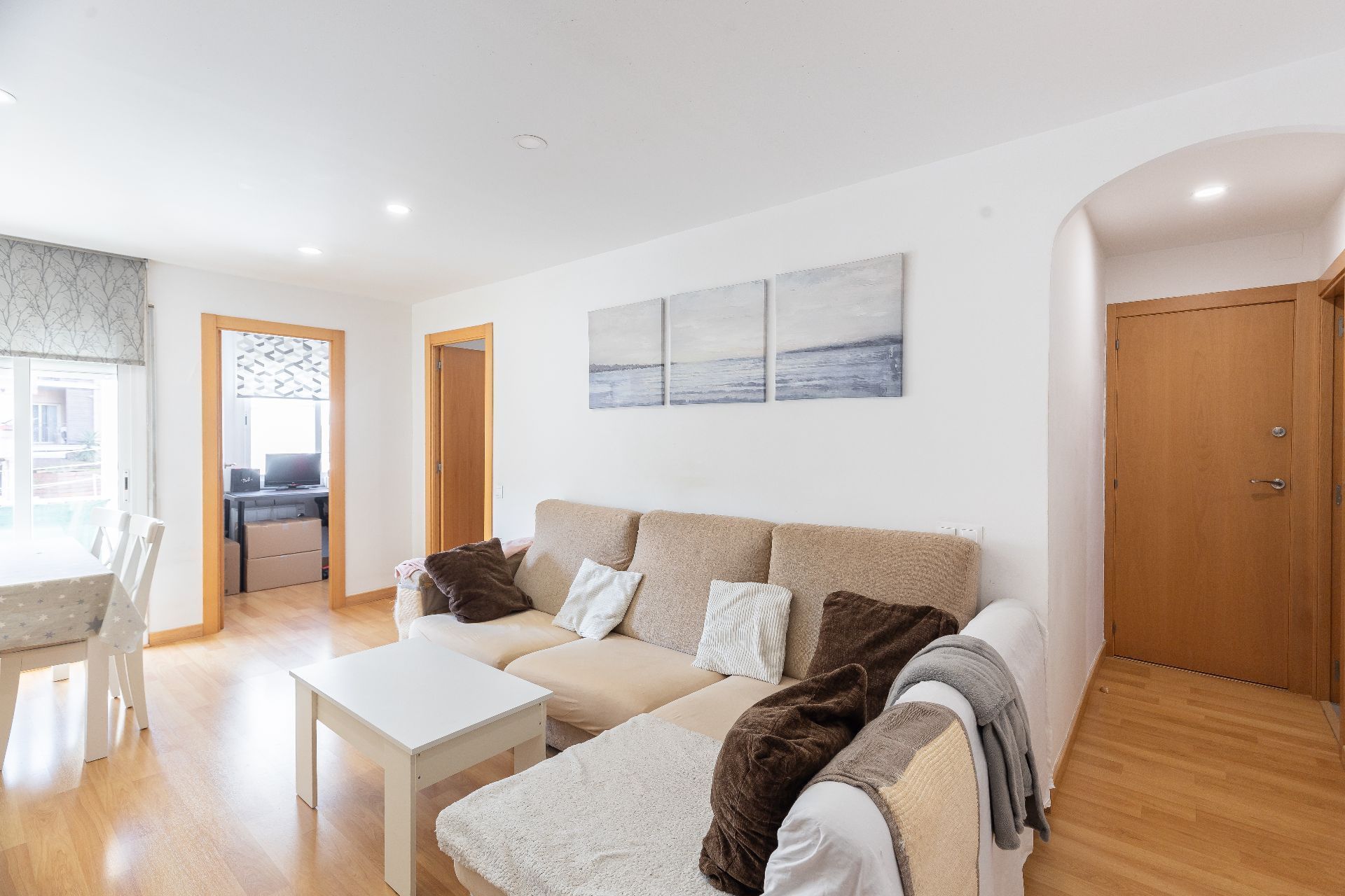 Living room of Flat for sale in Sant Adrià de Besòs  with Air Conditioner