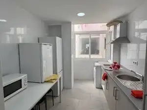 Kitchen of Flat for rent in Málaga  with Furnished
