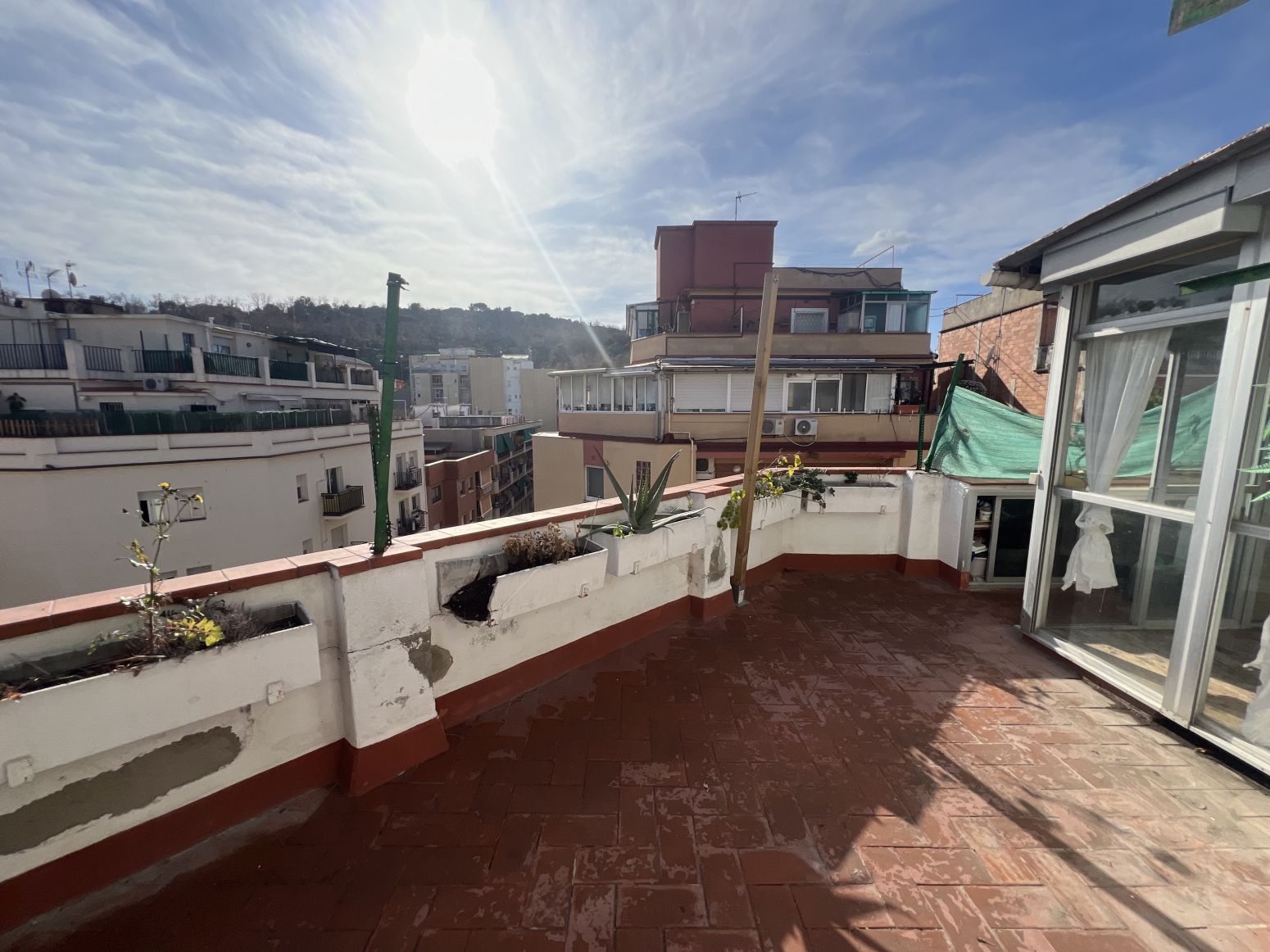 Terrace of Attic for sale in  Barcelona Capital  with Air Conditioner, Heating and Parquet flooring