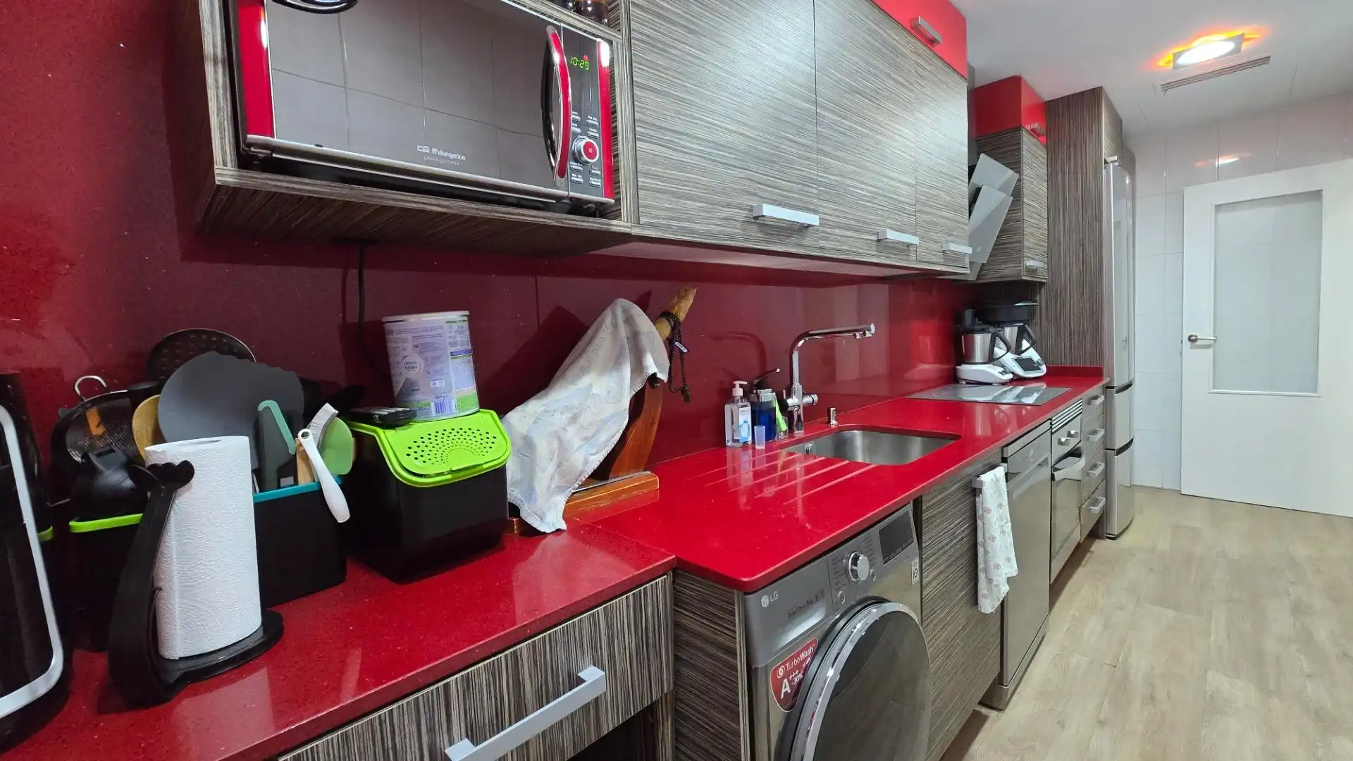 Cocina de Planta baja en venta en Elche / Elx con Trastero y Amueblado