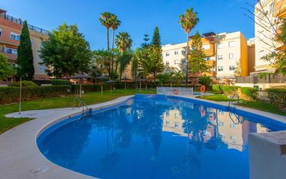 Swimming pool of Flat for sale in Jerez de la Frontera  with Air Conditioner, Private garden and Parquet flooring