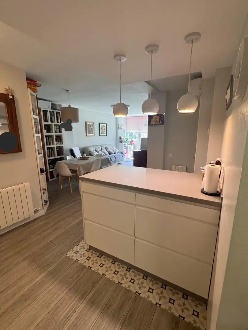 Küche von Wohnung zum Verkauf in L'Hospitalet de Llobregat mit Klimaanlage, Heizung und Parkett