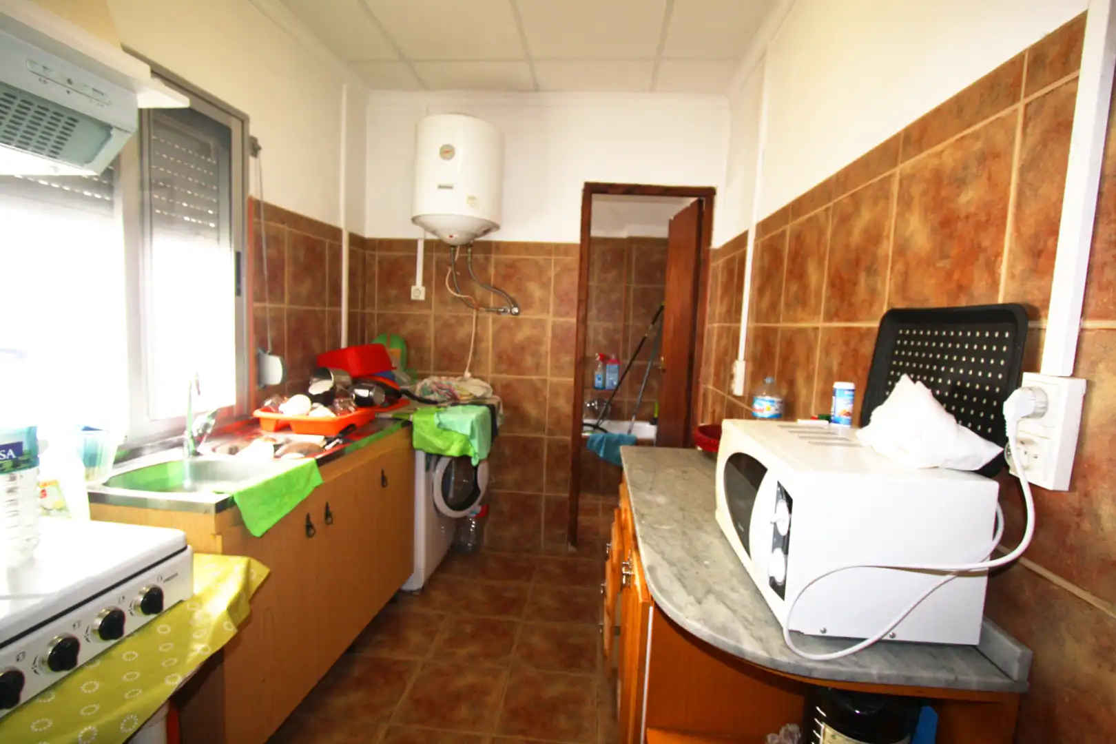 Cuina de Casa o xalet en venda en Albacete amb Calefacció, Terrassa i Traster