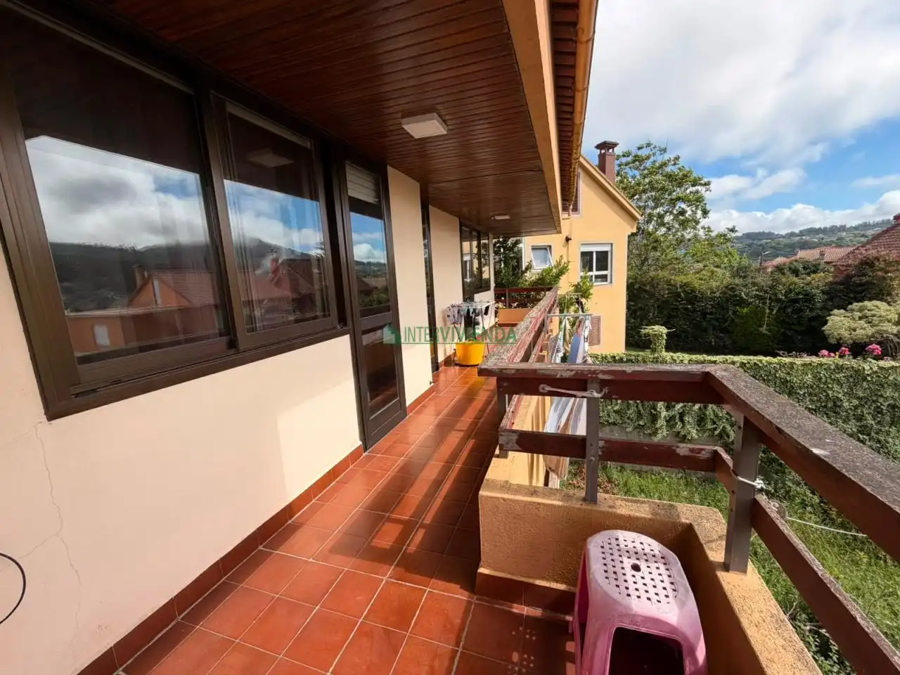 Terraza de Casa o chalet en venta en Vigo  con Calefacción, Jardín privado y Terraza