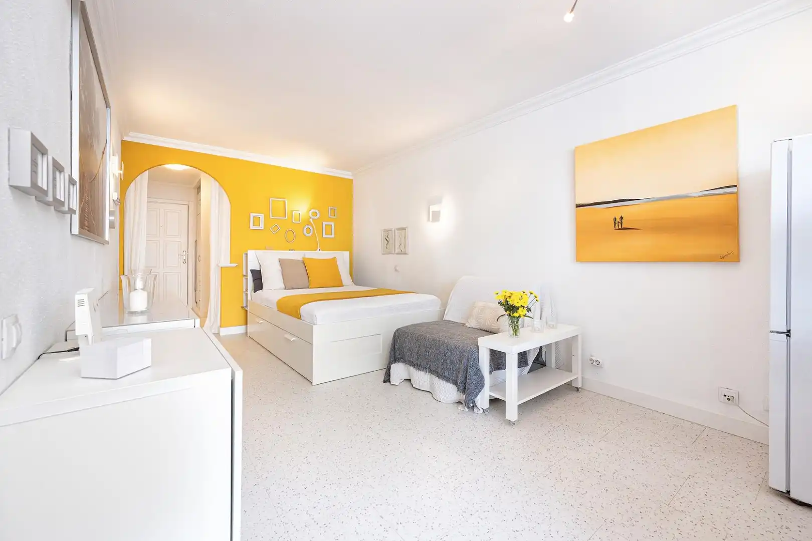 Dormitori de Apartament en venda en Mogán amb Aire condicionat, Terrassa i Balcó