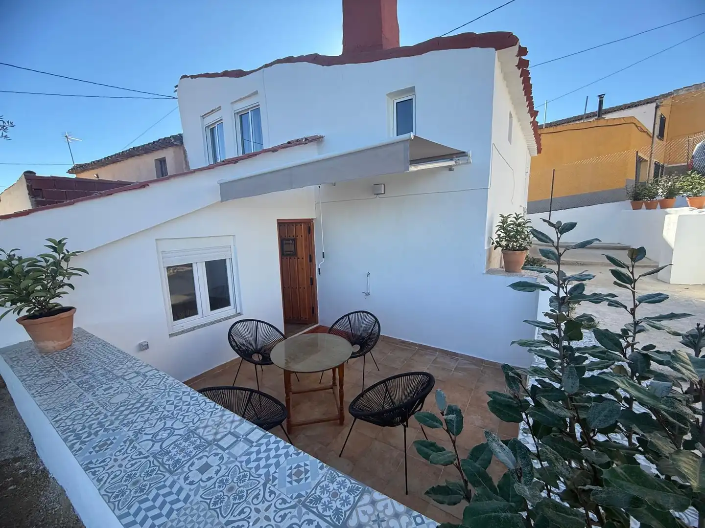Terrassa de Casa o xalet en venda en Cehegín amb Aire condicionat, Jardí privat i Terrassa