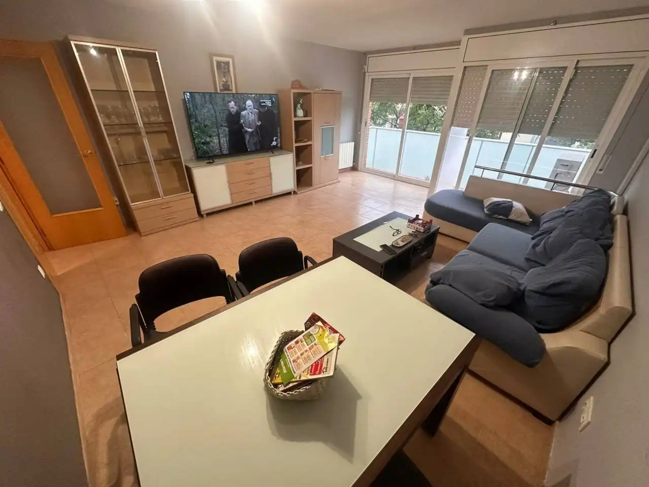 Wohnzimmer von Wohnung zum Verkauf in Vila-seca mit Klimaanlage, Heizung und Balkon