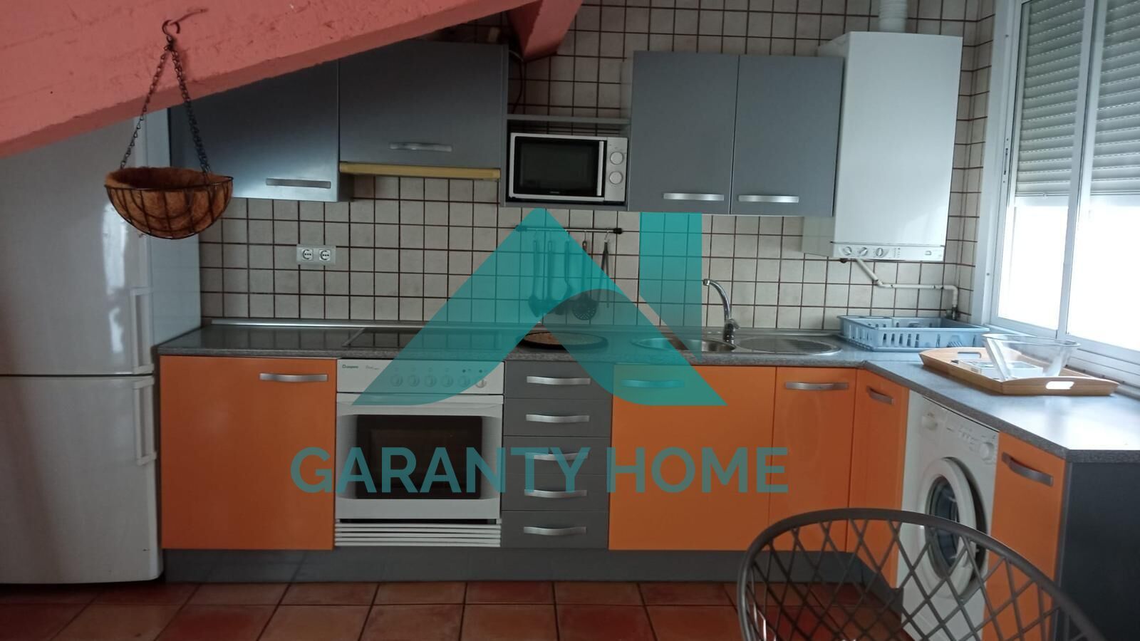 Kitchen of Apartment to rent in Cáceres Capital  with Air Conditioner, Heating and Terrace