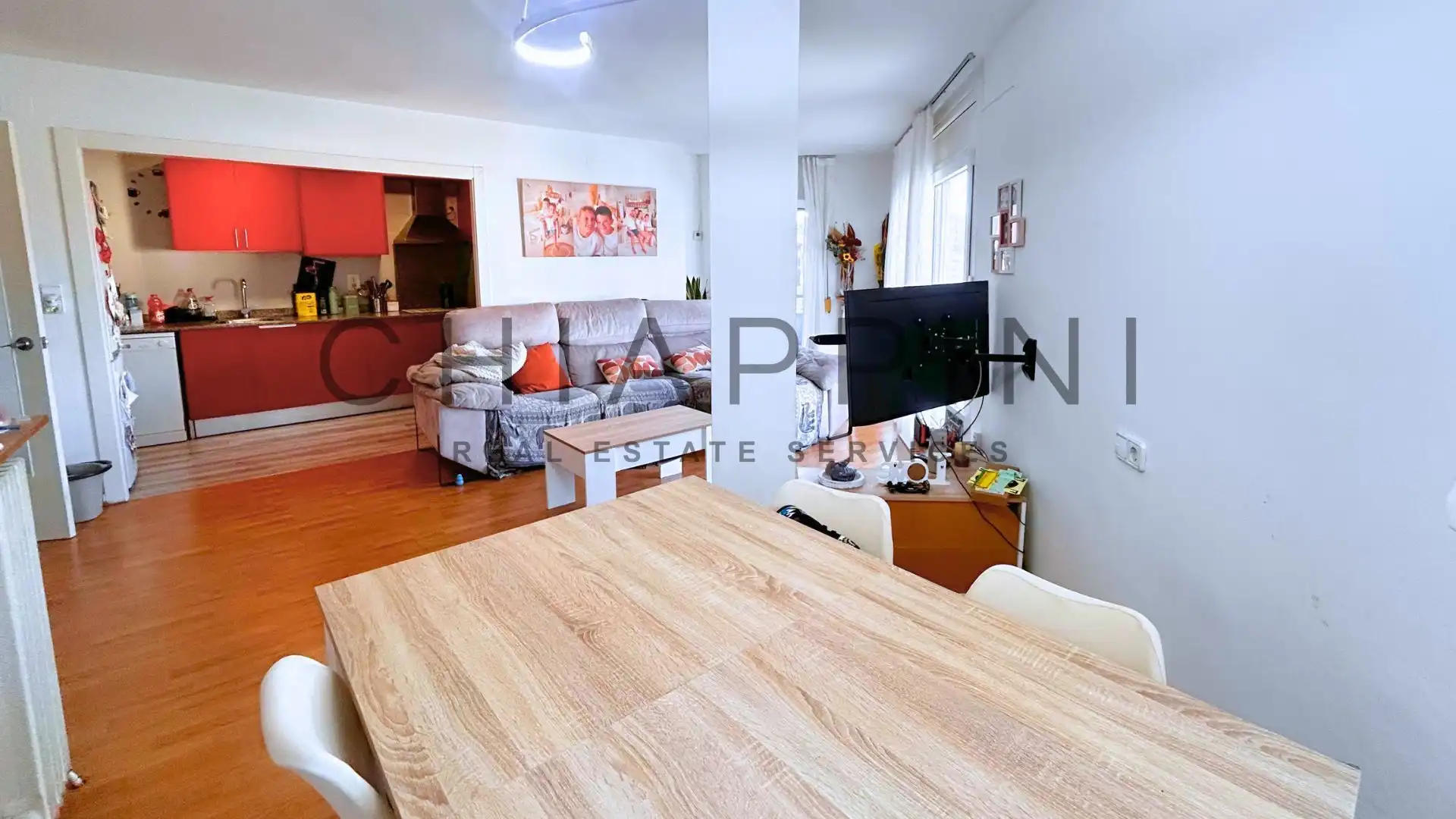 Sala de estar de Apartamento en venta en Torelló con Calefacción
