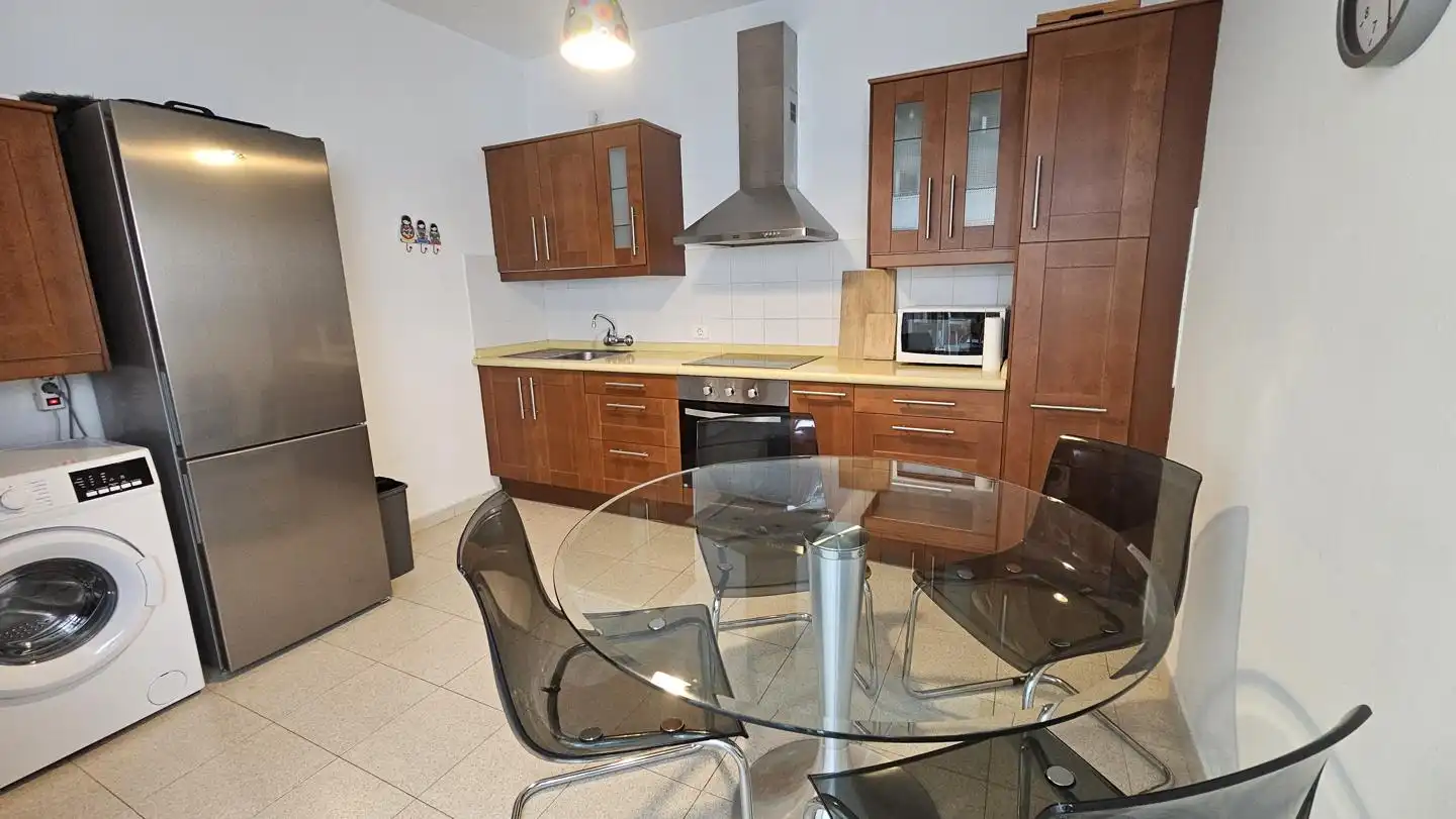 Kitchen of Flat for rent in San Bartolomé de Tirajana  with Air Conditioner, Terrace and Furnished