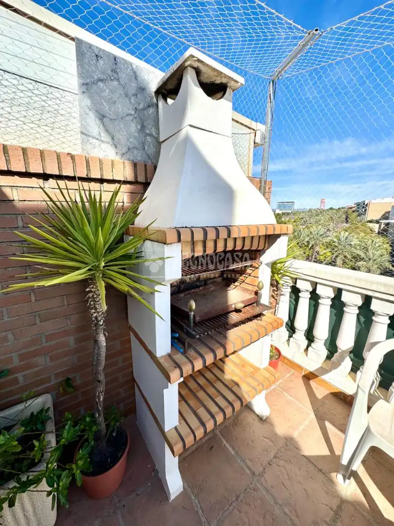 Terrace of Attic for sale in Paterna  with Air Conditioner, Parquet flooring and Terrace