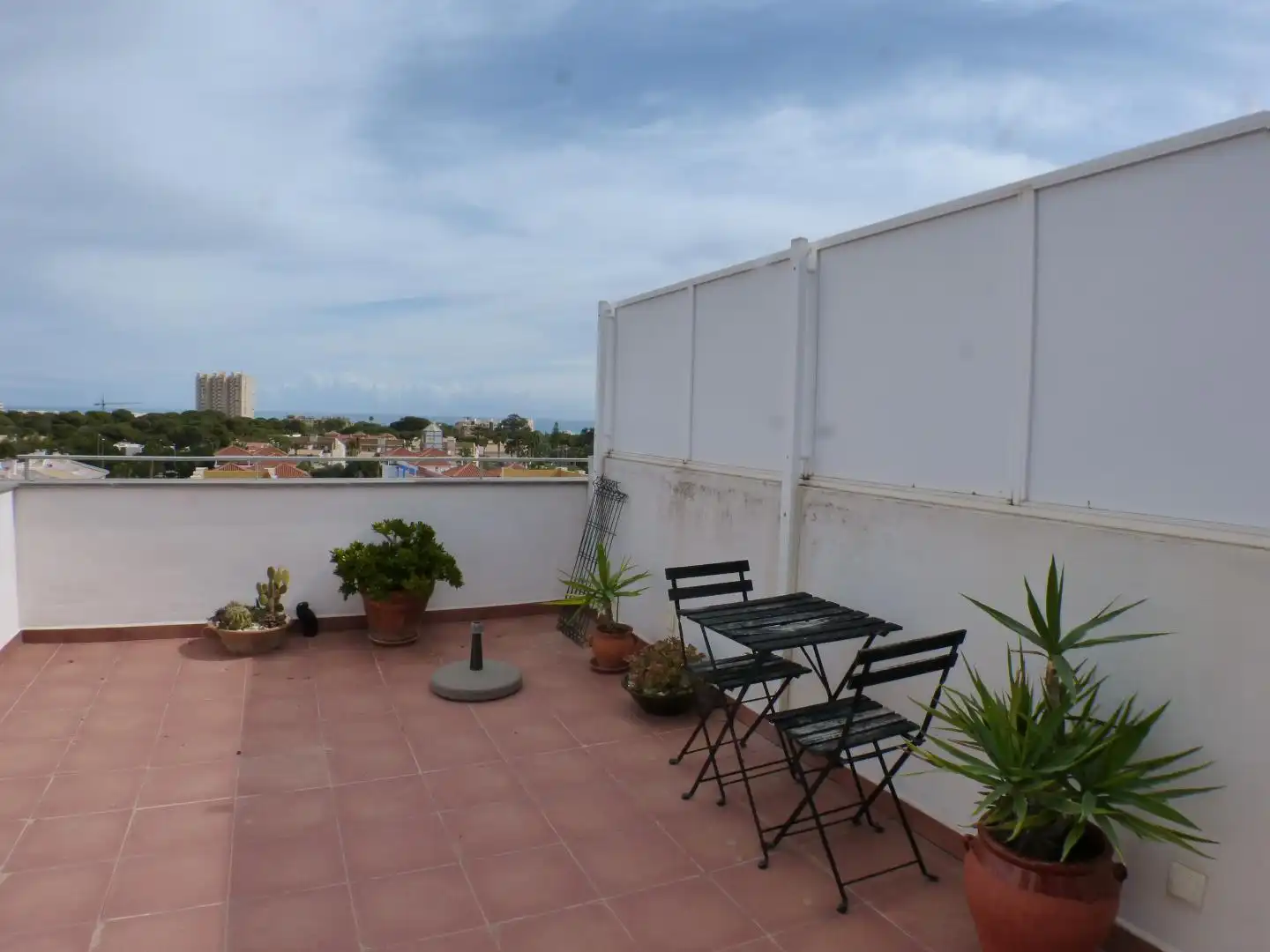 Terraza de Ático en venta en El Campello con Terraza, Trastero y Piscina