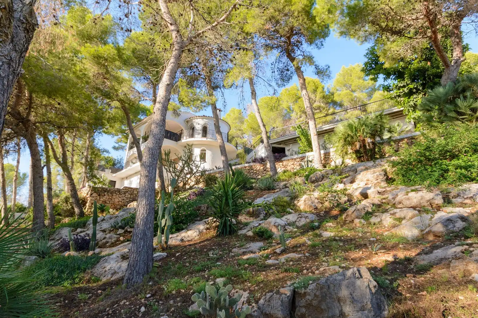 Vista exterior de Casa o chalet en venta en Gandia con Jardín privado, Terraza y Piscina