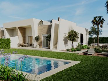 Terraced house with pool for sale in Calle Dolores