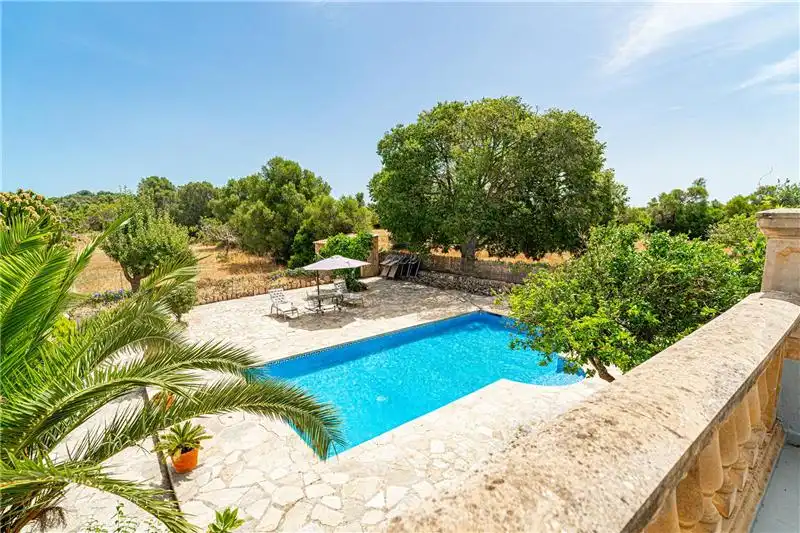 Piscina de Finca rústica en venda en Pollença amb Aire condicionat, Calefacció i Jardí privat