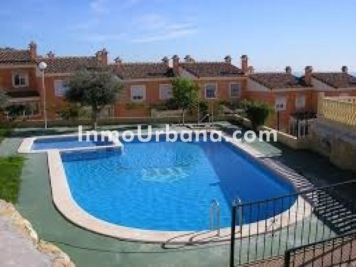 Swimming pool of Single-family semi-detached for sale in Mutxamel  with Terrace, Storage room and Balcony