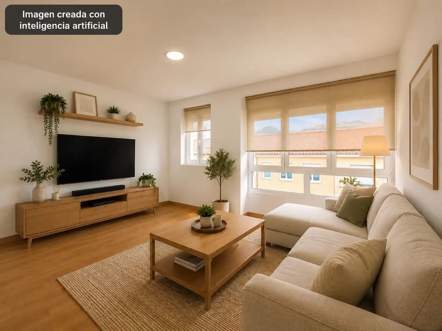 Sala de estar de Piso en venta en Laredo