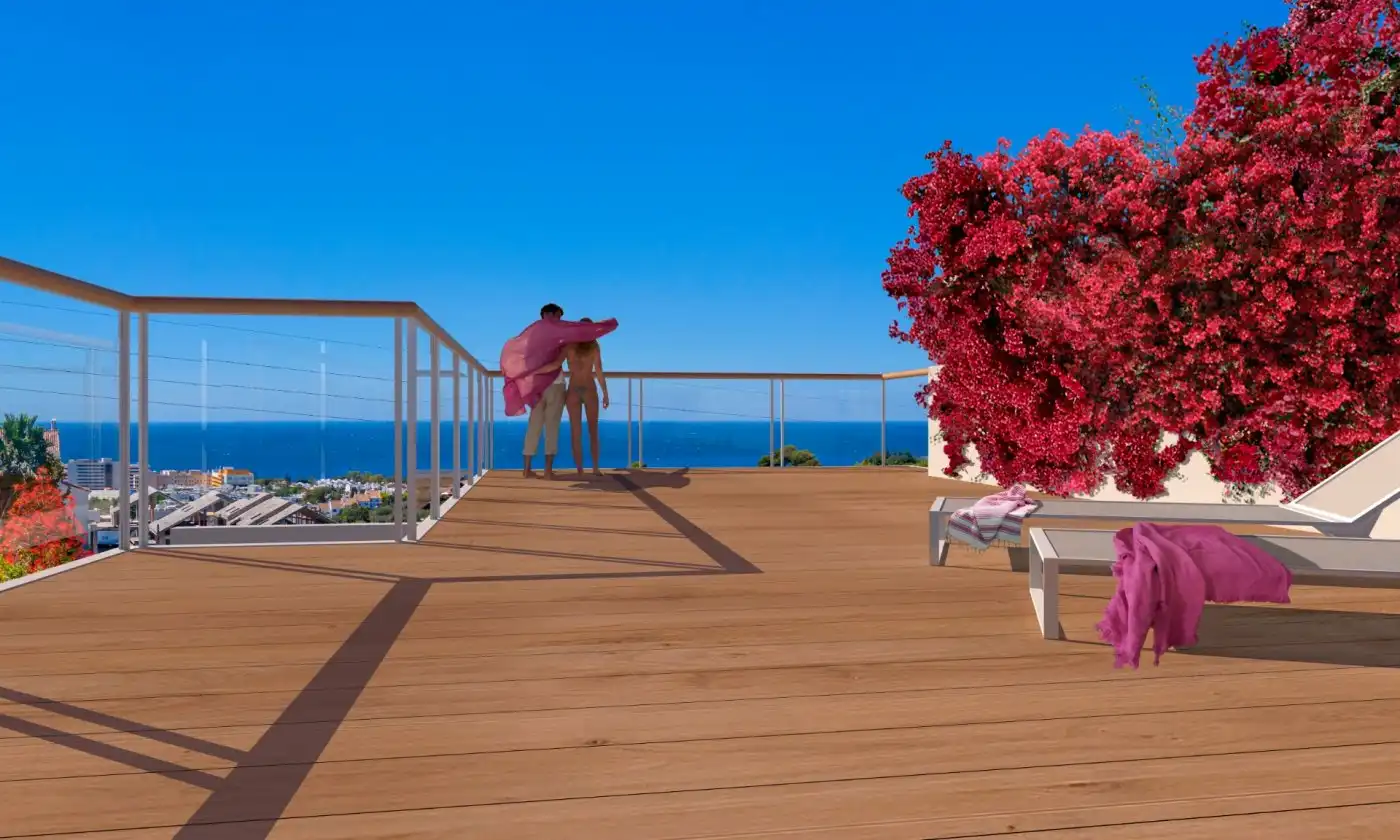 Terrassa de Casa o xalet en venda en Marbella amb Calefacció, Jardí privat i Terrassa