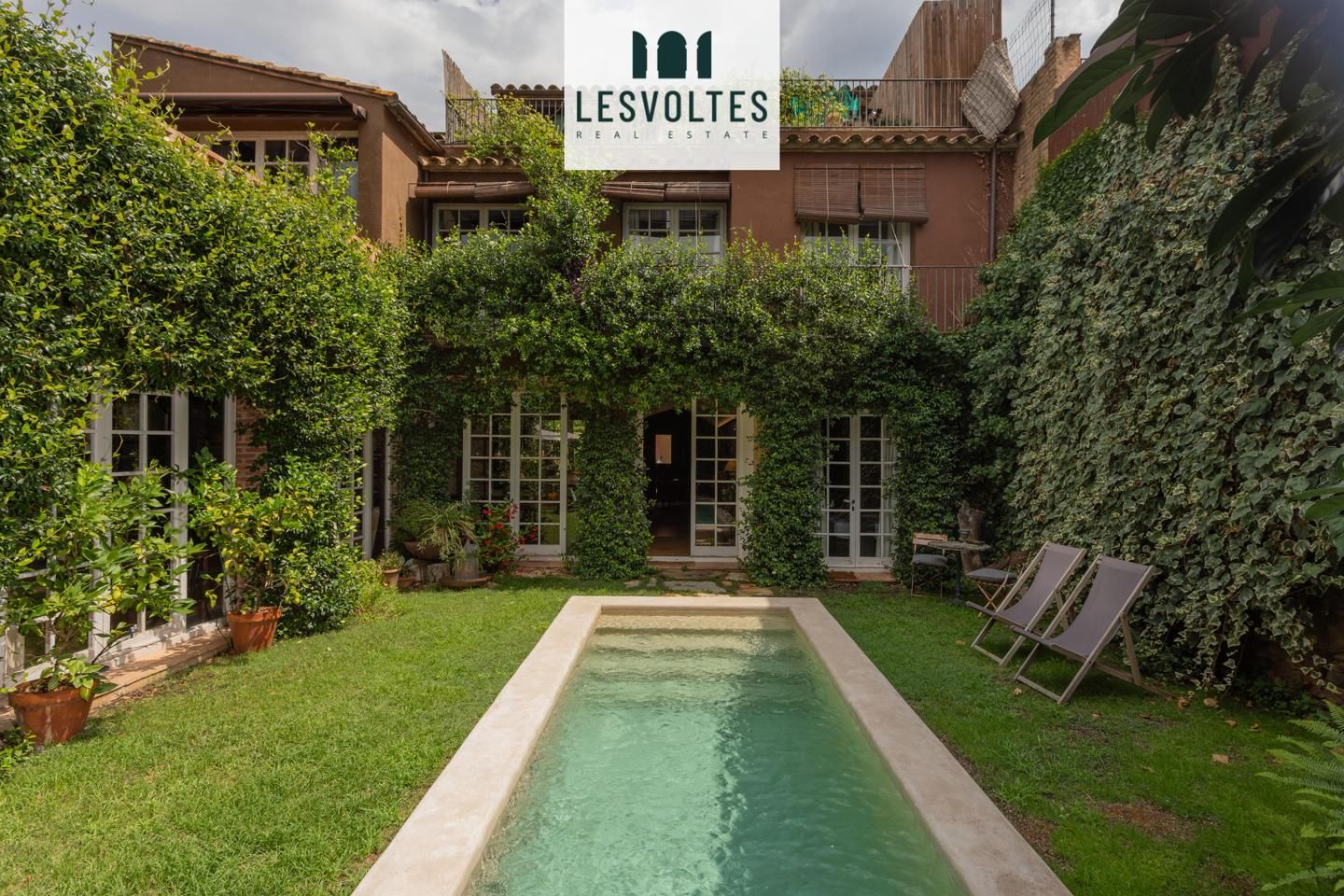 Exterior view of House or chalet for sale in Corçà  with Air Conditioner, Private garden and Terrace