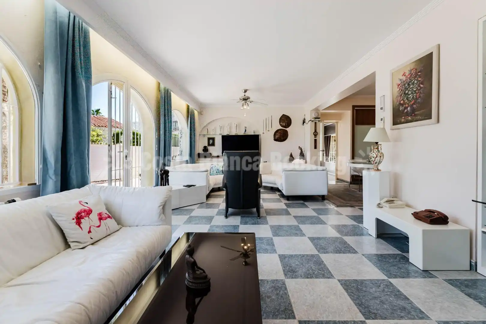 Living room of Houses for sale in L'Alfàs del Pi  with Air Conditioner, Heating and Private garden