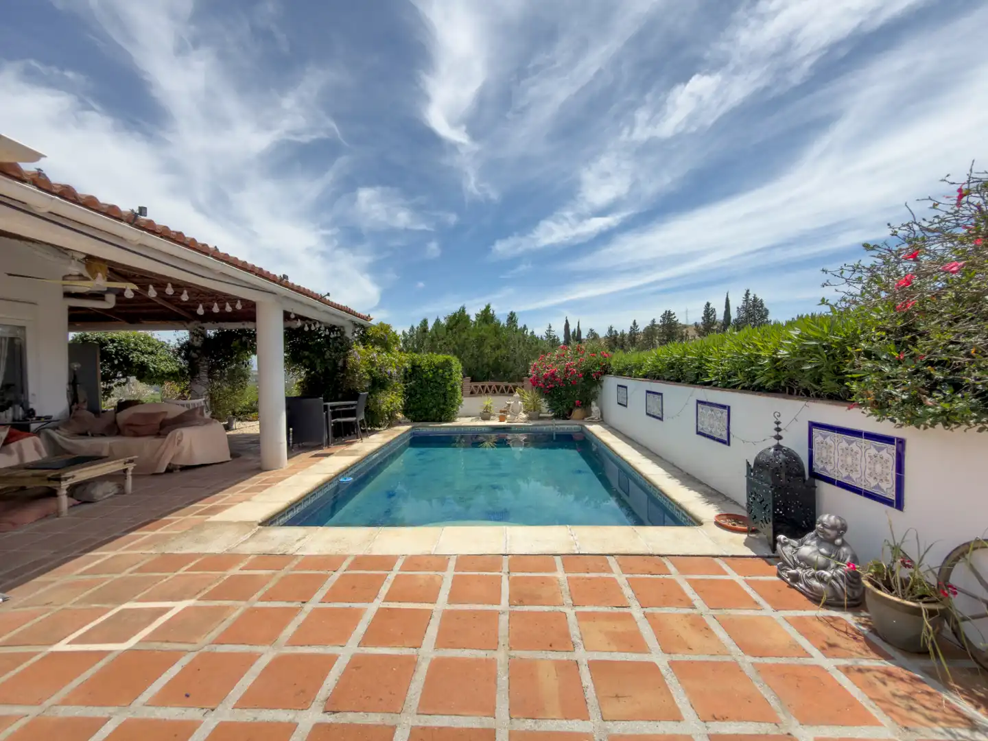 Piscina de Finca rústica en venta en Coín con Aire acondicionado, Trastero y Piscina