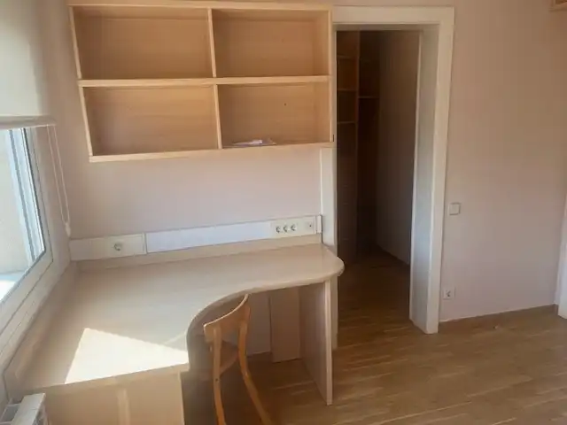 Schlafzimmer von Wohnung zur Miete in Sant Cugat del Vallès mit Klimaanlage, Heizung und Parkett