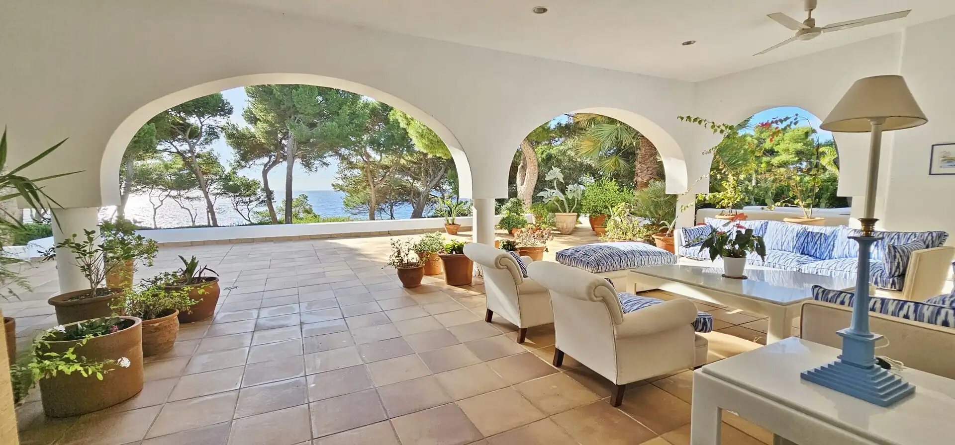 Terrassa de Casa o xalet en venda en Santanyí amb Jardí privat, Terrassa i Piscina