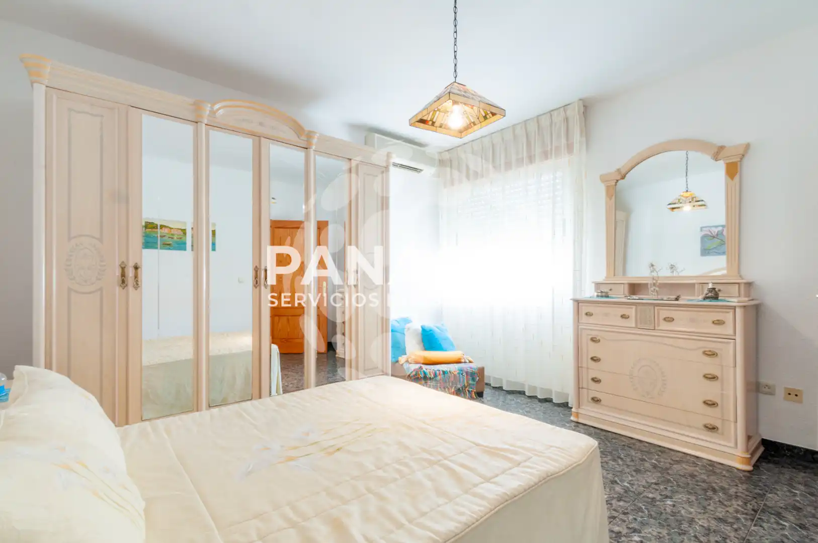 Habitación de Casa adosada en venta en Vícar con Jardín privado, Terraza y Amueblado