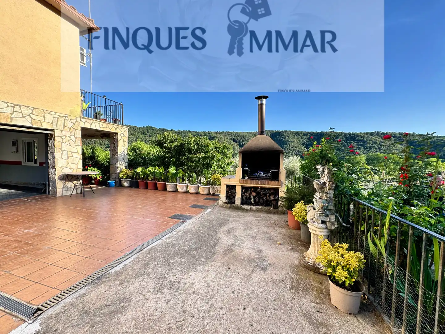 Terrasse von Haus oder Chalet zum Verkauf in Massanes mit Klimaanlage, Heizung und Privatgarten