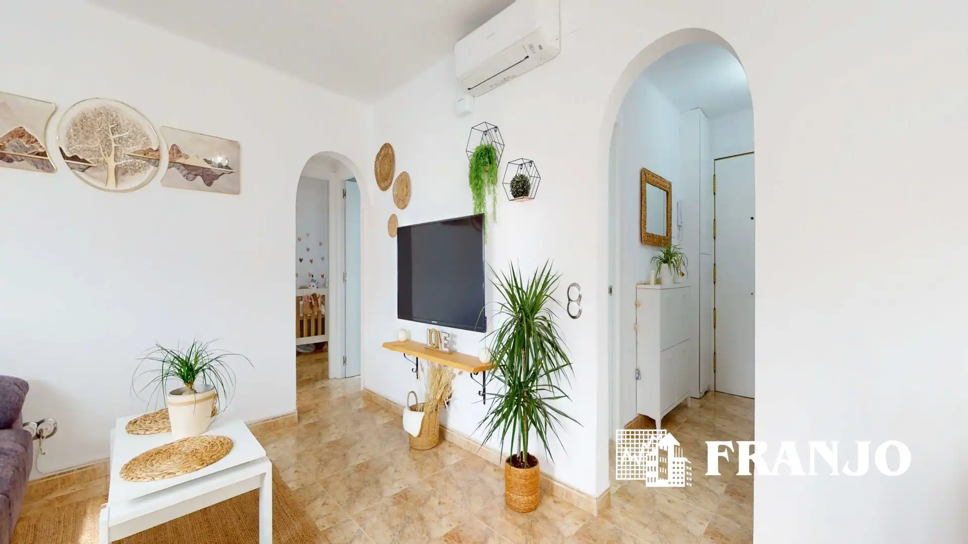 Sala d'estar de Pis en venda en Barberà del Vallès amb Aire condicionat i Calefacció