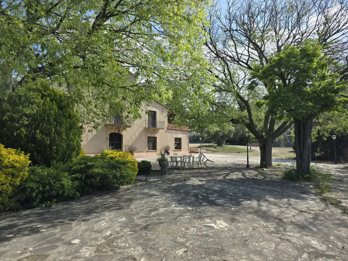 Jardí de Finca rústica en venda en La Roca del Vallès amb Terrassa i Balcó