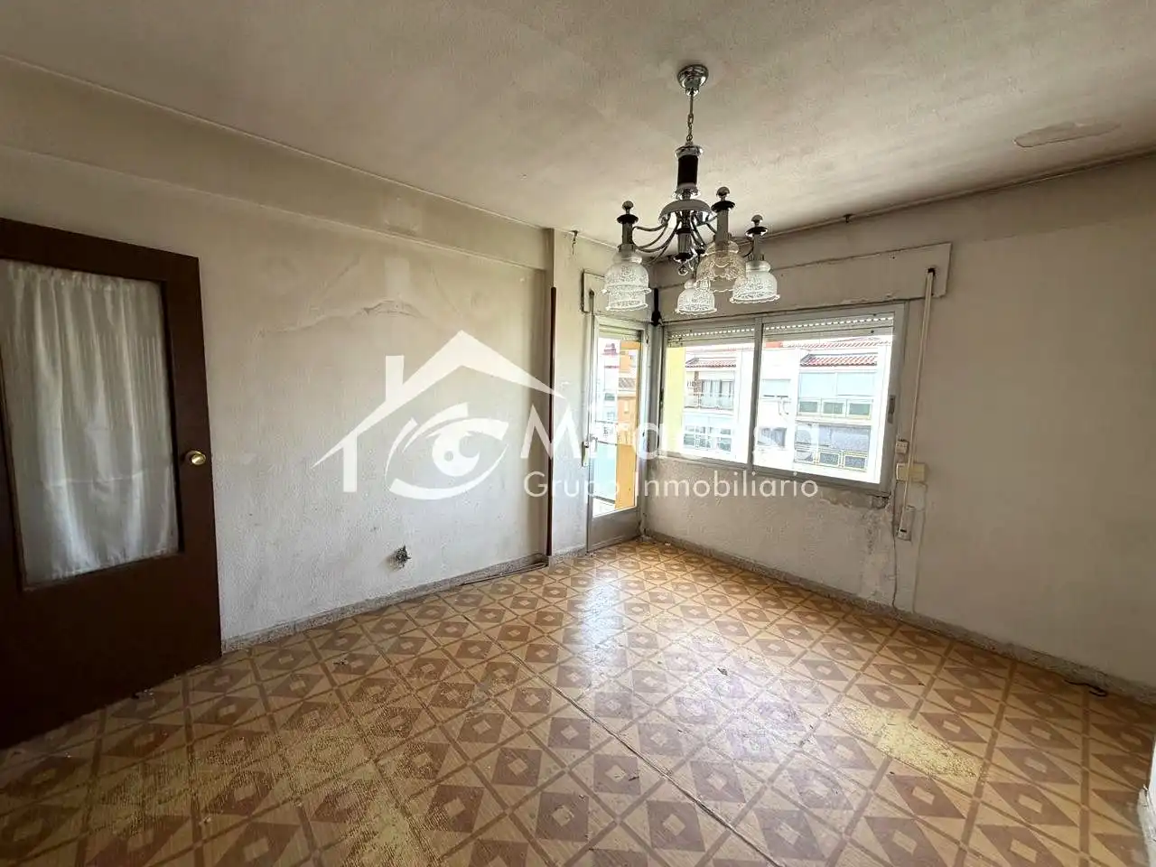 Sala de estar de Piso en venta en  Madrid Capital con Terraza