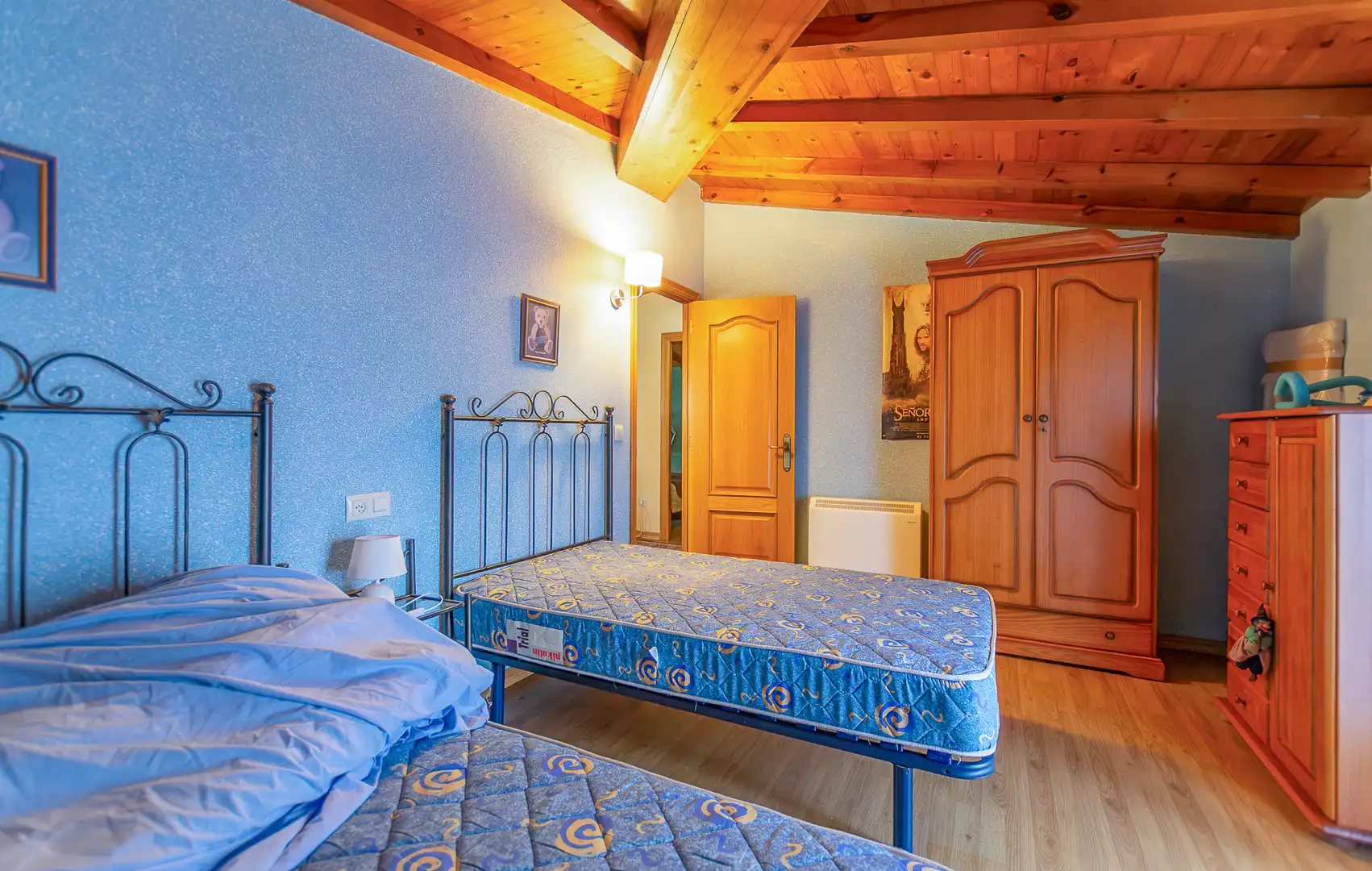 Schlafzimmer von Country house zum Verkauf in Toques mit Möbliert