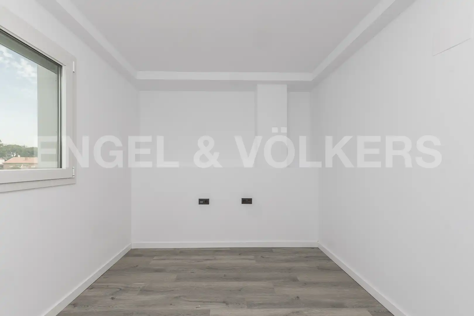 Schlafzimmer von Dachboden zum Verkauf in Sant Andreu de Llavaneres mit Klimaanlage, Heizung und Parkett