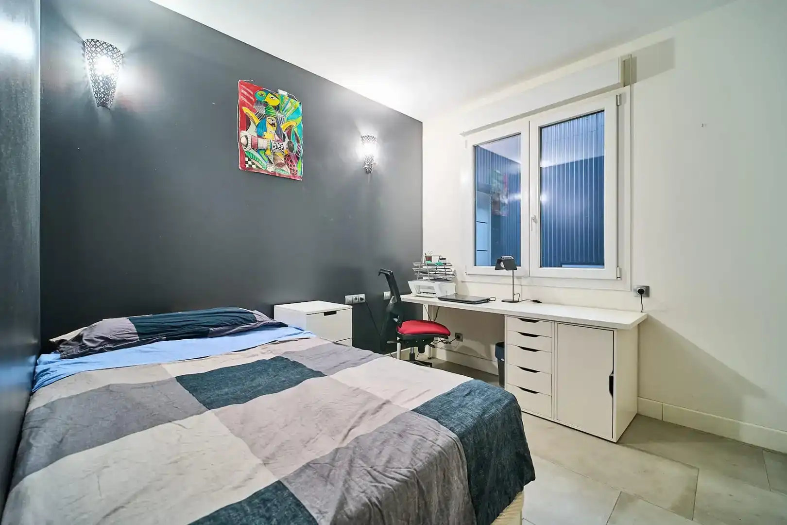 Bedroom of Houses for sale in Rivas-Vaciamadrid  with Air Conditioner, Private garden and Storage room