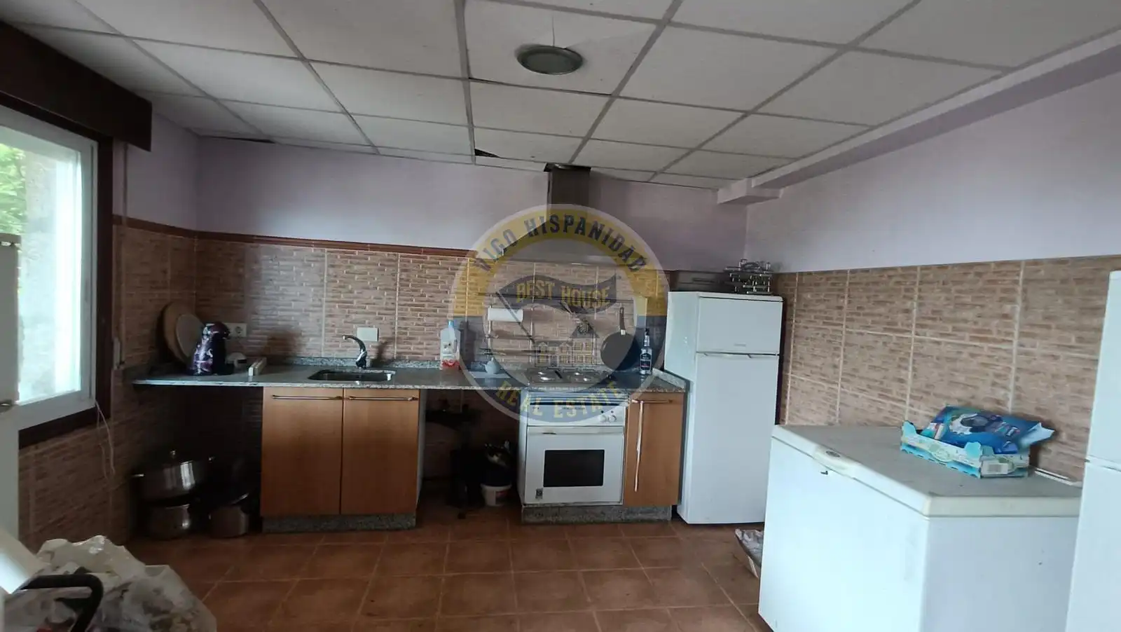 Cocina de Casa o chalet en venta en Vigo  con Calefacción, Jardín privado y Terraza